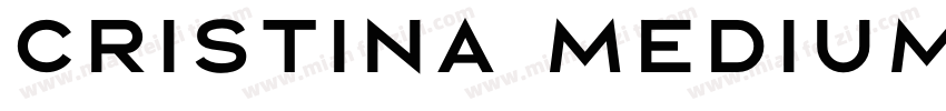 Cristina Medium字体转换